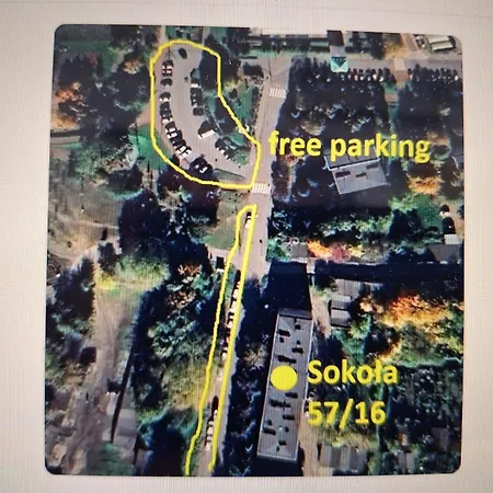 Sokola Deluxe 2 Free Parking Poznan